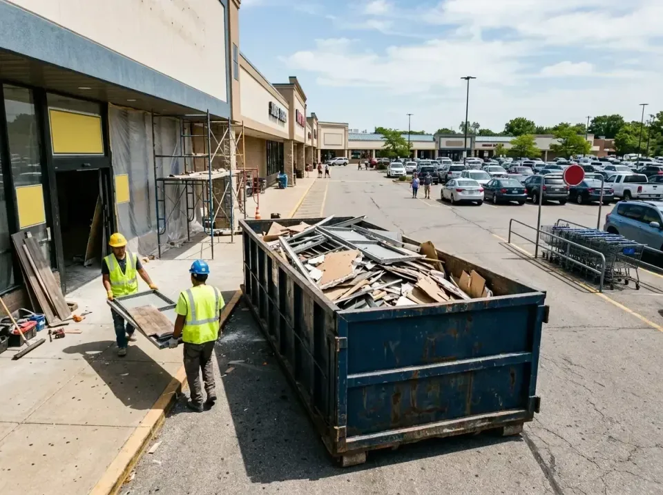 retail-store-renovation-debris-003 — frequently asked questions, Roll-off Dumpster Rentals in Timberlake, VA